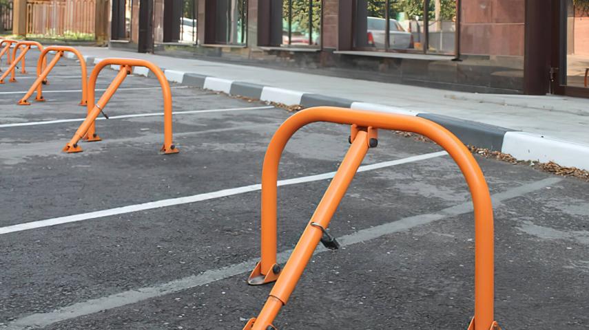 парковочные барьеры в Новотитаровской