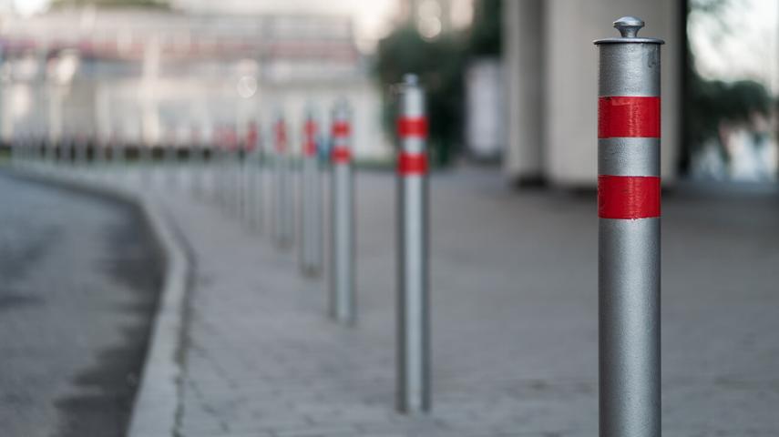 парковочные барьеры в Новотитаровской